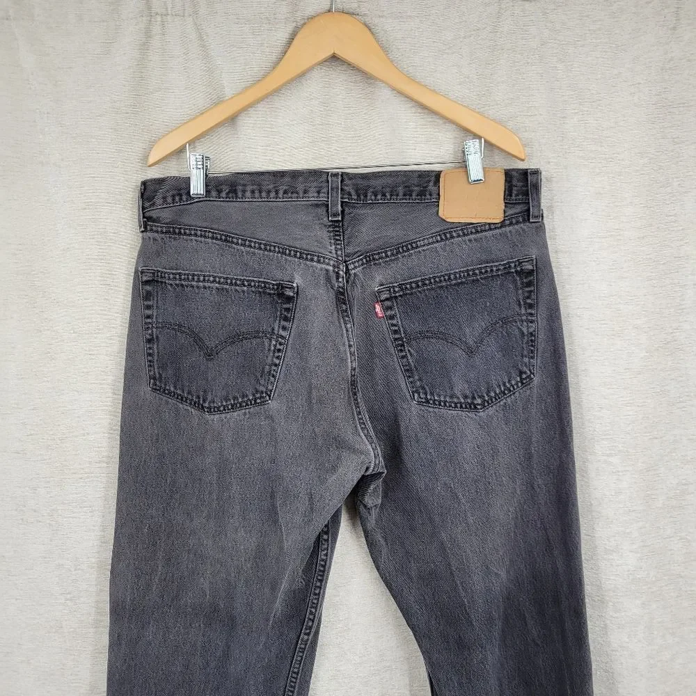 Levi's 501 Vintage Y2K Classic Men's Jeans Faded Black